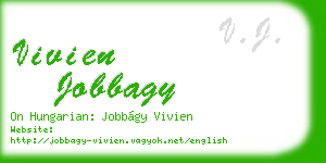 vivien jobbagy business card